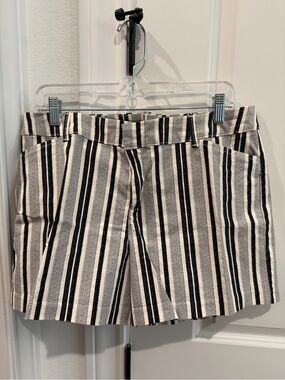 Old Navy Striped Women's Shorts - Black & Cream
